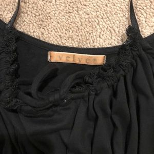 Velvet tank top